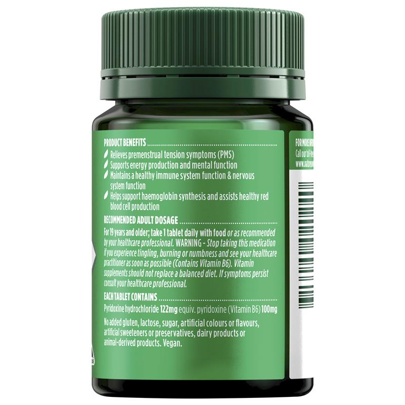 Nature's Own Vitamin B6 100mg 60 Tablets