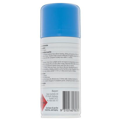 Canesten Tinaderm Powder Spray for Tinea and Ringworm - 100g