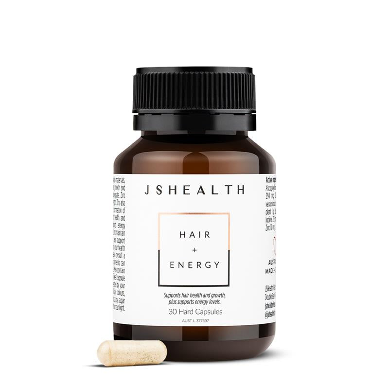 JSHealth Hair + Energy Formula 30 Capsules