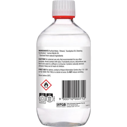 Bosisto's Antibacterial Solution 500ml - Natural Cleaning Power