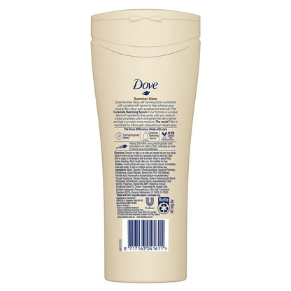 Dove Summerglow Body Lotion Medium to Dark Skin 250ml - Natural Glow