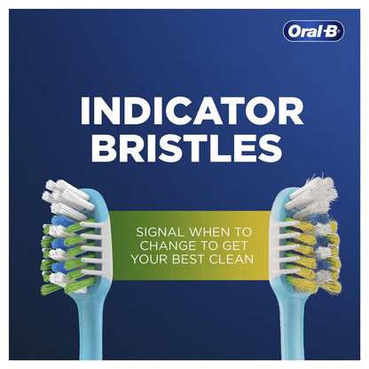 Oral-B Cross Action Indicator Toothbrush 3 Pack