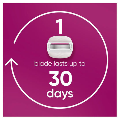 Gillette Venus Comfort Glide Sugarberry Blade Refills 4 Pack