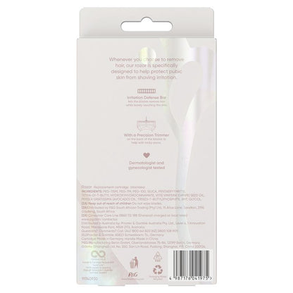 Gillette Venus for Pubic Hair & Skin 2 Blade Refills - Gentle Shaving Solution