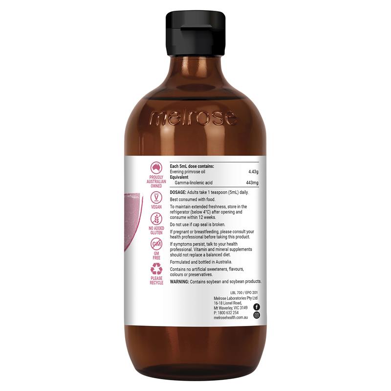 Melrose Organic Evening Primrose Oil 200ml