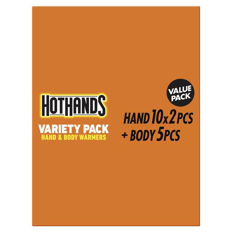 Hot Hands Variety 15 Pack Exclusive - Ultimate Warmth for Every Occasion