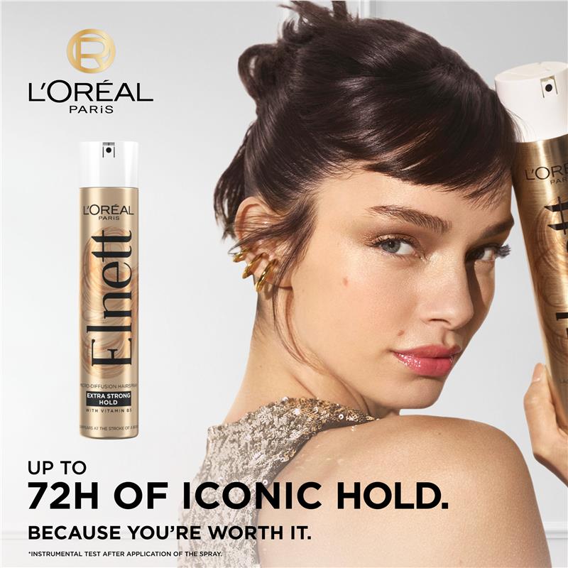L'Oreal Paris Elnett Extra Strong Hold Hairspray 400ml