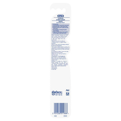 Oral-B Complete 5 Way Clean Medium Toothbrush - 1 Count