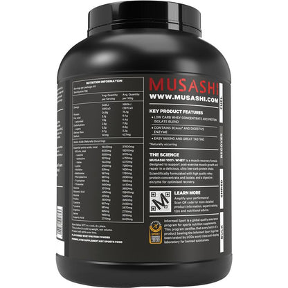 Musashi 100% Whey Protein Chocolate 2kg