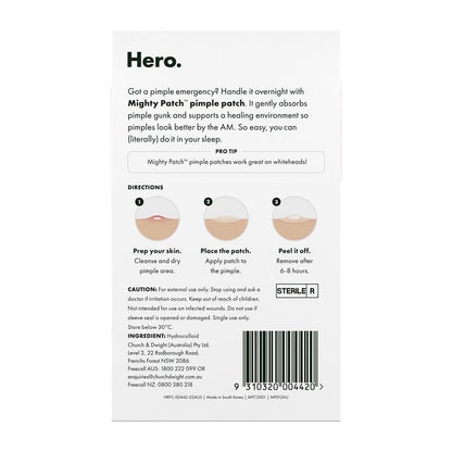 Hero Mighty Patch The Original 24 Pack - Overnight Pimple Treatment