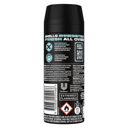 LYNX Anarchy Men’s Deodorant 165ml - 48H Protection, Pomegranate & Sandalwood