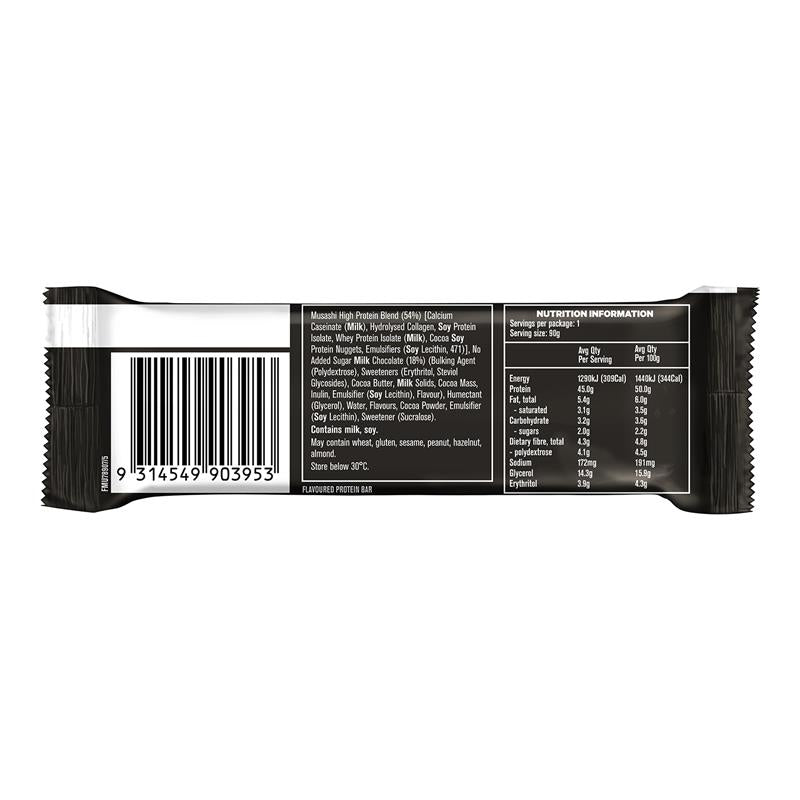 Musashi High Protein Bar Chocolate Brownie 90g - Deliciously Nutritious