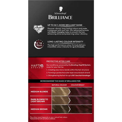 Schwarzkopf Brilliance 23 Burgundy Chic New