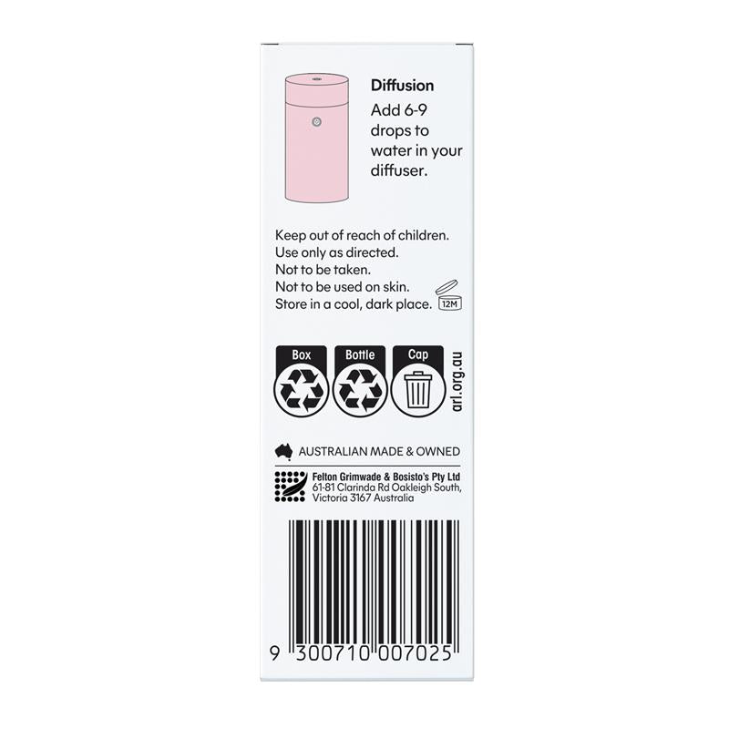 Bosisto's True You Inspired Diffuser Oil 10ml - Woody & Floral Blend