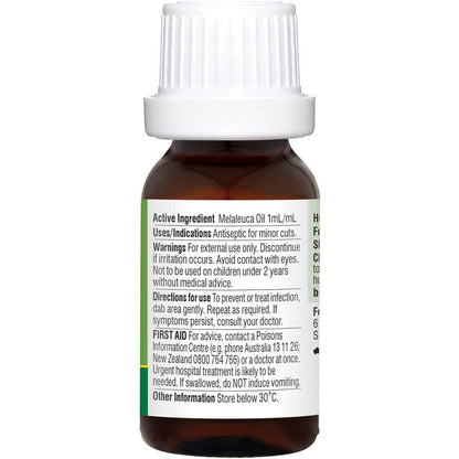 Bosisto's Tea Tree Oil - 15ml of Pure Essential Oil