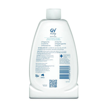 QV Baby Bath Oil - 500ml Shower & Bath Oil