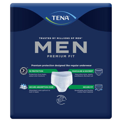 Tena Men Level 4 Incontinence Pants, Medium/Large, 8-Pants