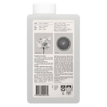 Thankyou Hand & Body Wash Botanical Lemon Myrtle & Oat Milk Refill 1L
