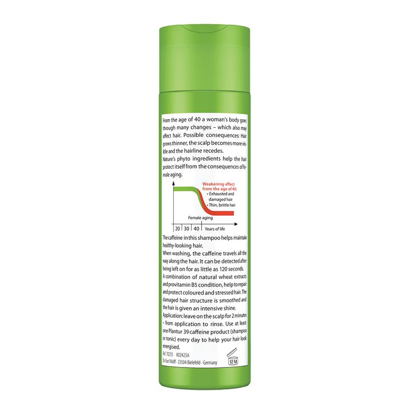 Plantur 39 Phyto-Caffeine Shampoo For Coloured & Stressed Hair