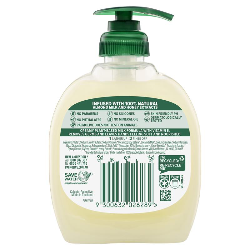Palmolive Naturals Nourishing Liquid Hand Wash with Milk & Honey 250mL