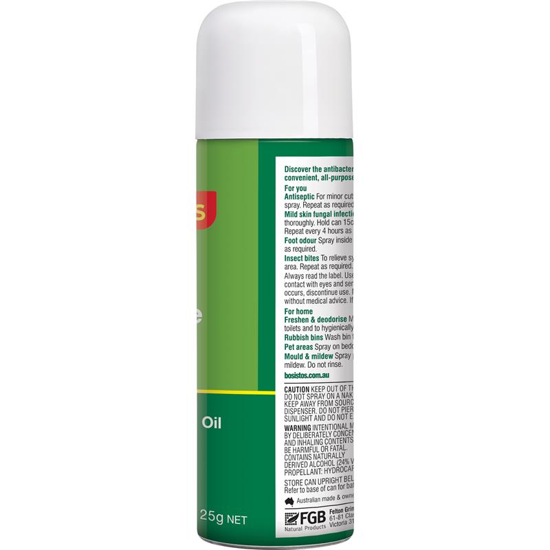 Bosisto's Tea Tree Spray 125g - Natural Antiseptic Spray