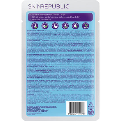Skin Republic Pedi Peel Max Intensive Exfoliating Treatment