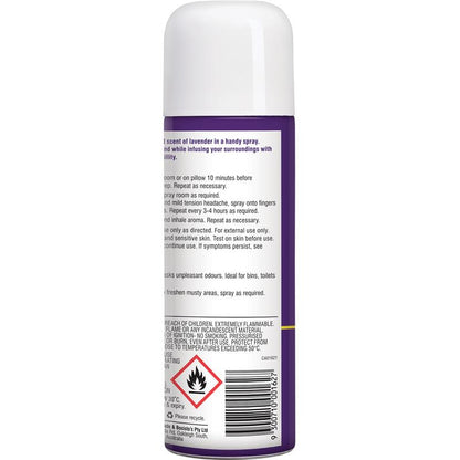 Bosisto's Lavender Spray 125g - Relaxing Aromatherapy Mist