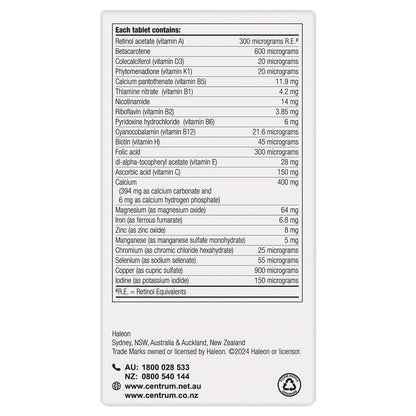 Centrum For Women 90 Tablets Exclusive Size