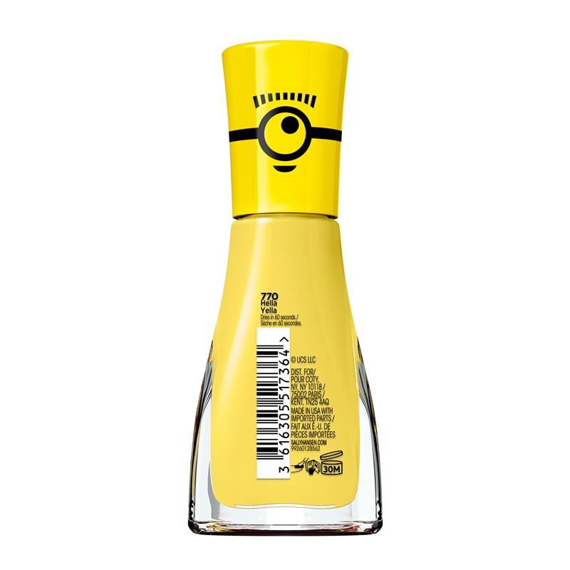 Sally Hansen Insta-Dri Nail Polish Despicable Me Hella Yella 9.17ml Limited Edition