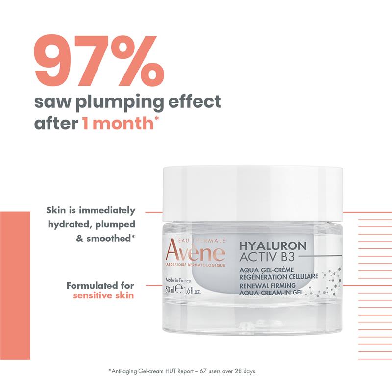 Avene Hyaluron Activ B3 Renewal Firming Aqua Cream-In-Gel 50ml