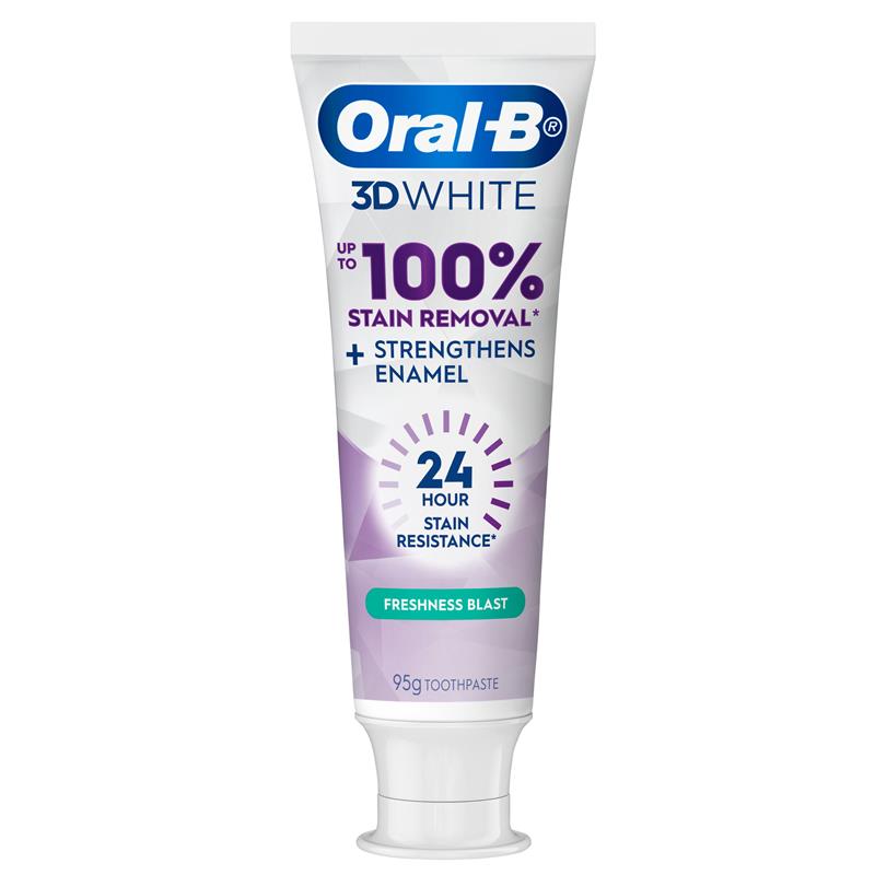 Oral-B 3D White Lasting Freshness Blast Toothpaste - 95g
