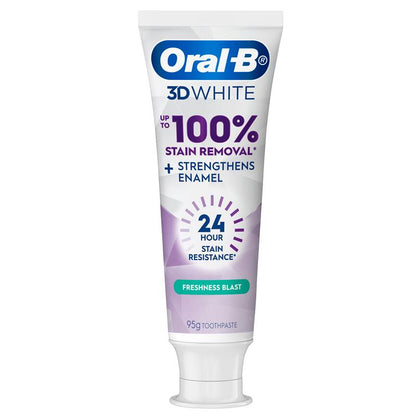 Oral-B 3D White Lasting Freshness Blast Toothpaste - 95g