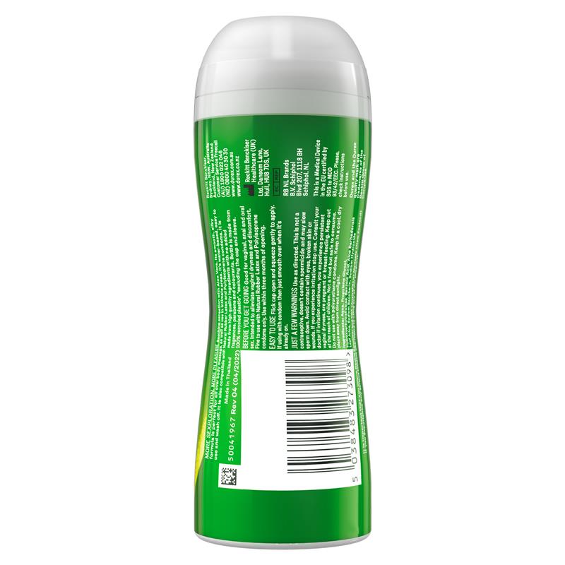 Durex Play Lubricant Massage 2 in 1 200ml - Aloe Vera Infused Intimate Gel
