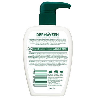 DermaVeen Daily Nourish Moisturising Lotion 250mL