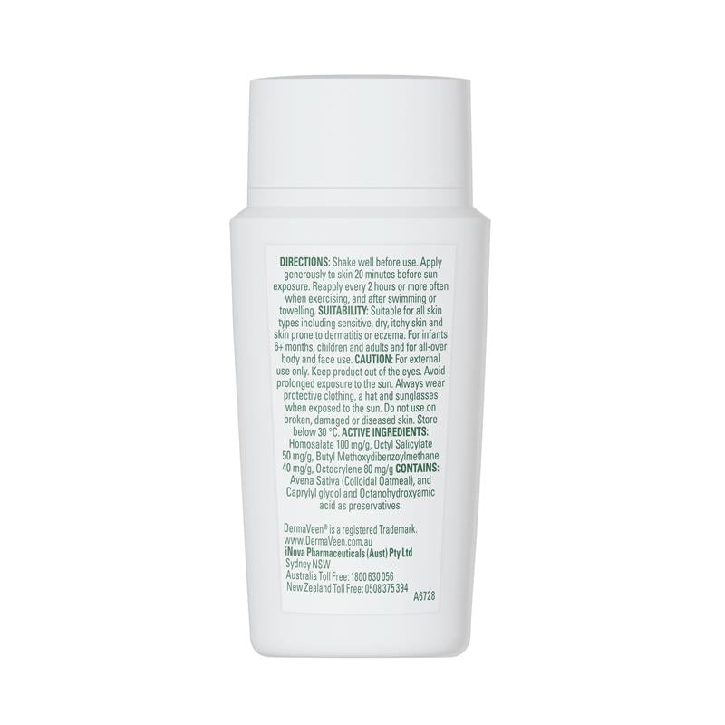DermaVeen Sensitive Sun Invisible Fluid SPF50+ 50ml