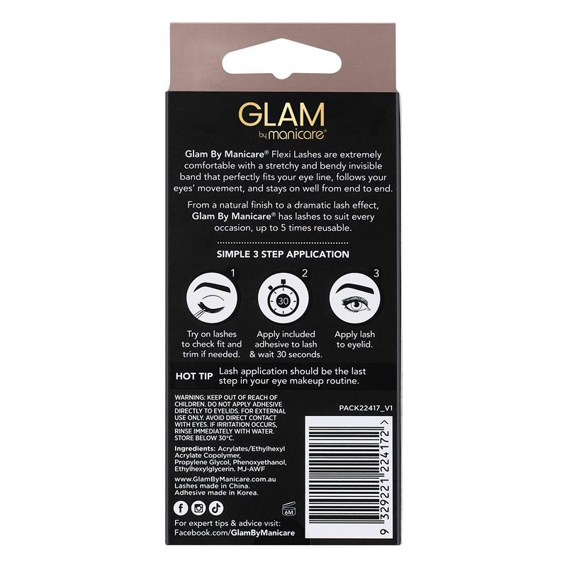 Glam By Manicare Skylar Flexi Lashes Luxe