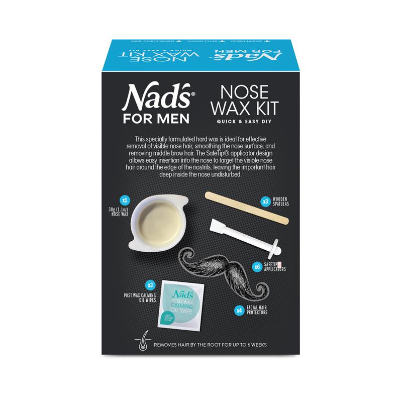 Nad's for Men Nose Wax 30g - Quick and Easy Nose Hair Removal