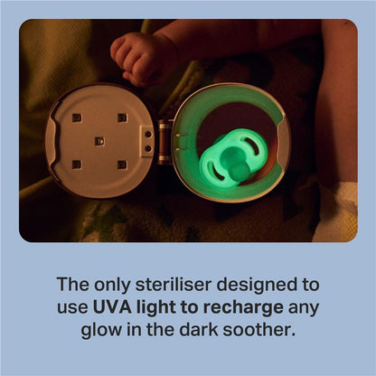 Tommee Tippee UV Night Glow Pod + Ultralight Soother