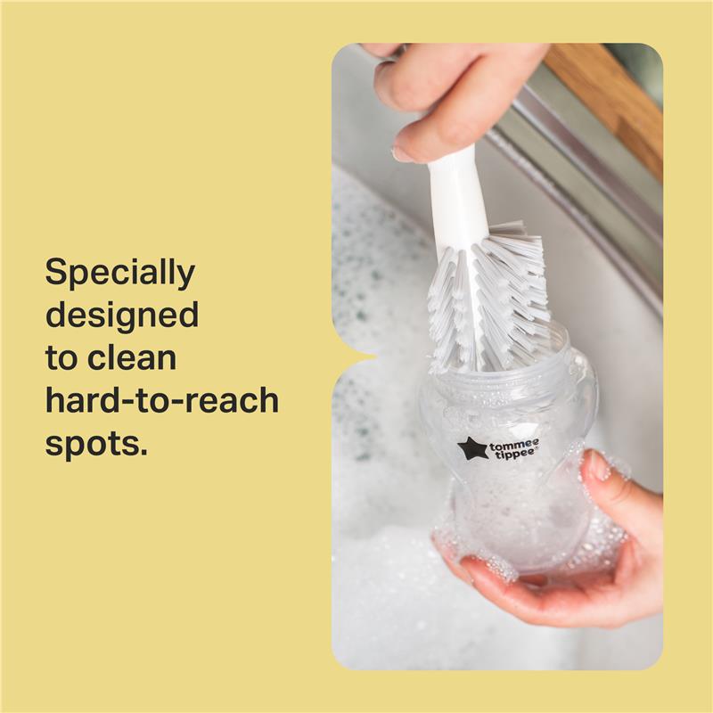 Tommee Tippee Closer to Nature 2-in-1 Baby Bottle Brush