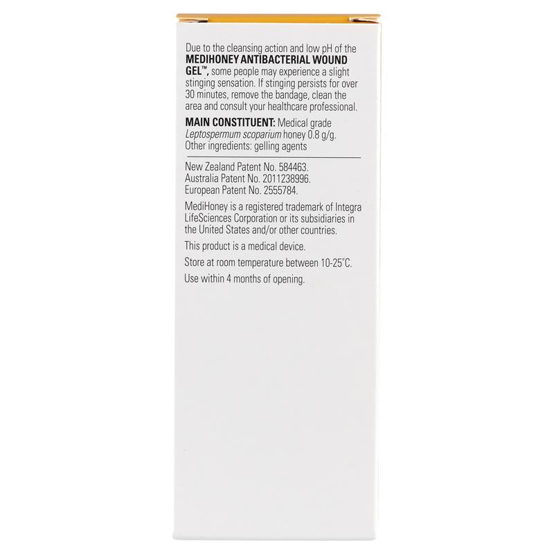 Medihoney Antibacterial Wound Gel - 50g for Effective Healing