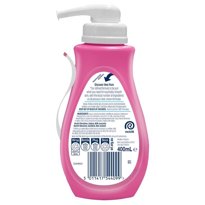Veet Pure Hair Removal Cream for Sensitive Skin - 400ml
