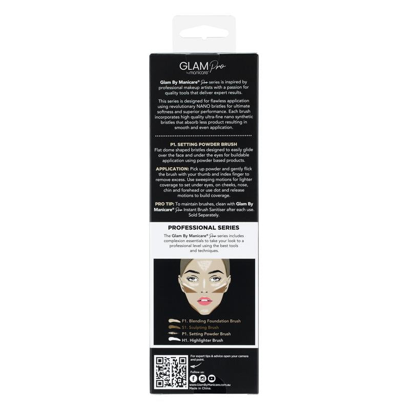Glam By Manicare Pro P1. Setting Powder Brush