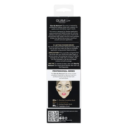 Glam By Manicare Pro P1. Setting Powder Brush
