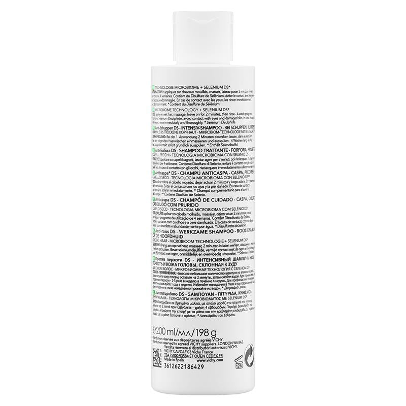 Dercos Anti-Dandruff DS Shampoo for Dry Hair 200ml