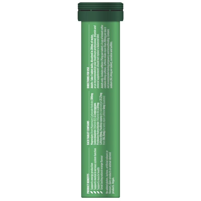 Nature's Own Magnesium + Energy Effervescent 20 Tablets