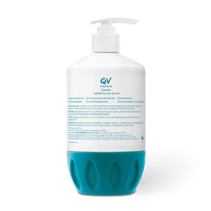 QV Intensive Cream - 500g for Extremely Dry Skin