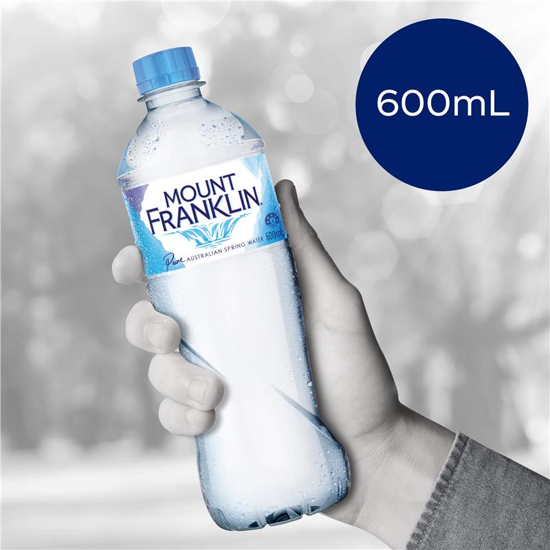 Mount Franklin Water 600ml