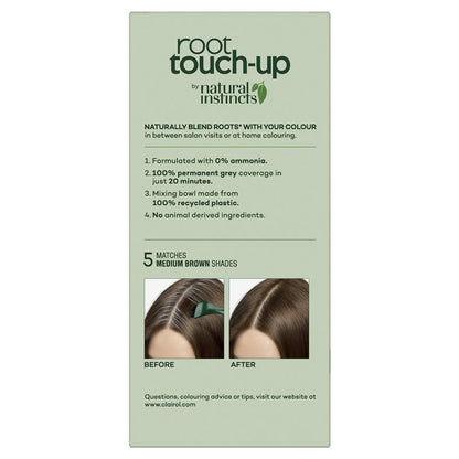 Clairol Root Touch Up Natural Instincts 5 Medium Brown Permanent Hair Colour