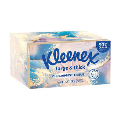 Kleenex Large & Thick Facial Tissues - 95 Pack