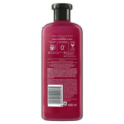 Herbal Essences Bio Renew White Strawberry & Mint Conditioner 400ml